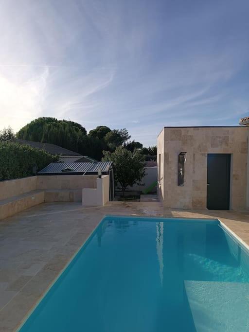 Charmant Studio Avec Piscine Villemoustaussou Εξωτερικό φωτογραφία